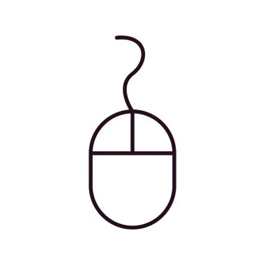 Fare simgesi, vektör illüstrasyonu 