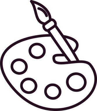 vektör çizim paleti 