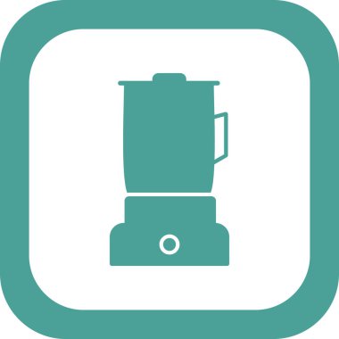 Karıştırıcı simgesi, vektör illüstrasyonu