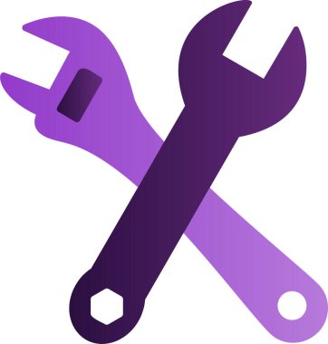 Çapraz anahtarlar. Web simgesi basit tasarım