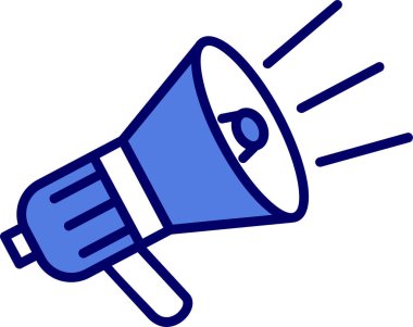 Hoparlörün vektör illüstrasyonu