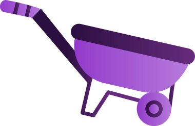 tekerlek barrow simge vektör çizim