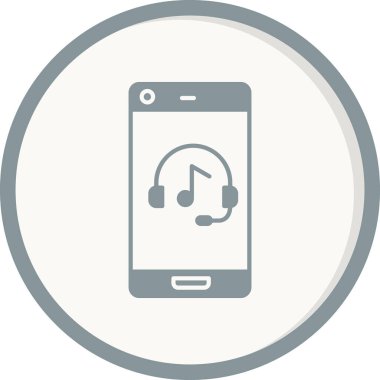 Akıllı telefon. Web simgesi basit illüstrasyon