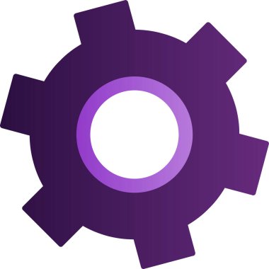 Çarklı. Web simgesi vektör illüstrasyonu ayarlanıyor