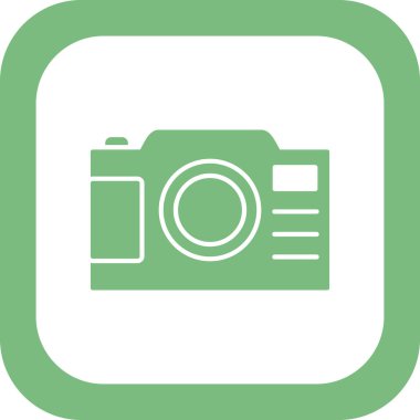 kamera simgesi vektör illüstrasyonu