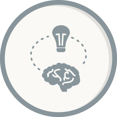 Beyin fırtınası vektör çizim 