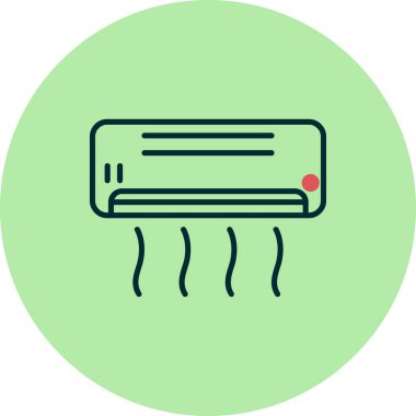 Klima vektör simgesi 