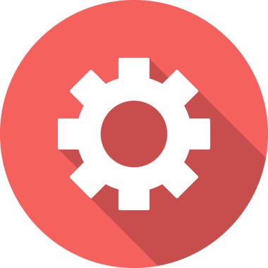 Çarklı. Web simgesi vektör illüstrasyonu ayarlanıyor