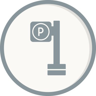 park işareti vektör illüstrasyonuName 