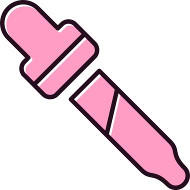 Renk seçici. Web simgesi basit illüstrasyon