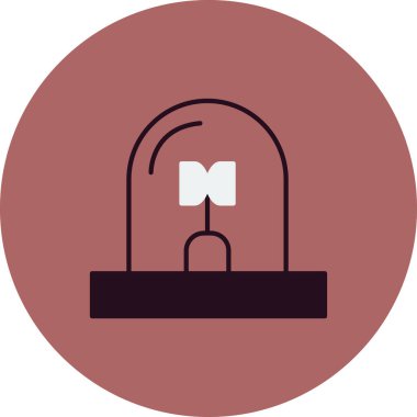 Vektör illüstrasyonu, siren simgesi