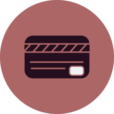 kart simge vektör çizim