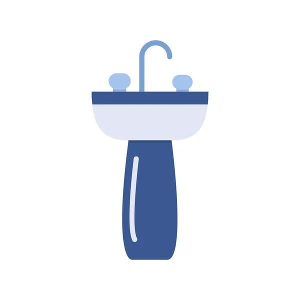 Sink Icon Vector Isolated Contour Element Illustration — Vector de stock