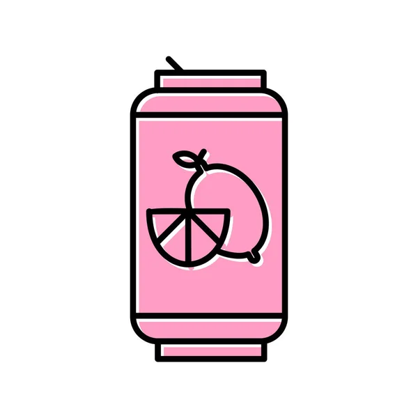 Icono Soda Vector Ilustración — Archivo Imágenes Vectoriales