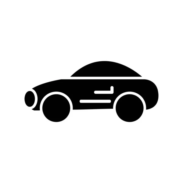 Coche Icono Web Ilustración Simple — Vector de stock