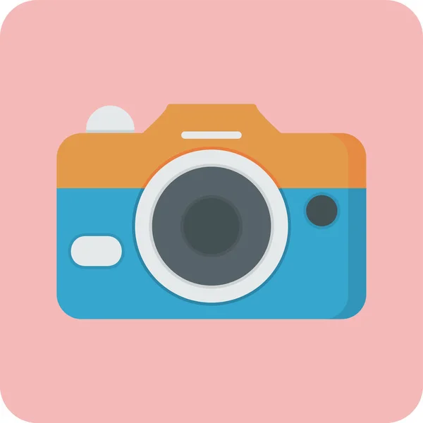 Camera Pictogram Vector Illustratie — Stockvector