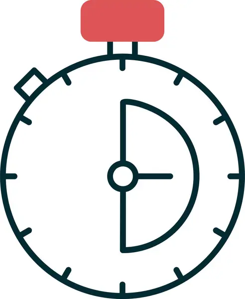 Countdown Web Icon Simple Illustration Stopwatch — Vector de stock