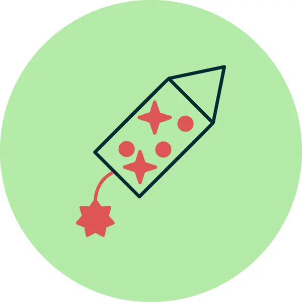 Cracker Icon Vector Illustration — Stock vektor