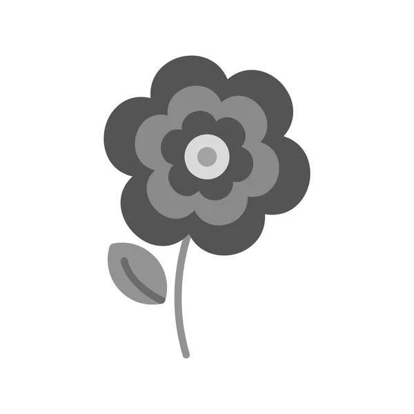 Vektorová Ilustrace Ikony Květiny — Stockový vektor