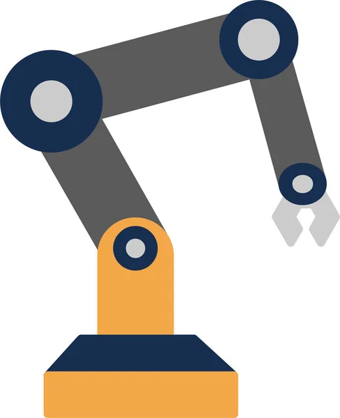 Ρομποτικό Χέρι Απλός Σχεδιασμός — Διανυσματικό Αρχείο