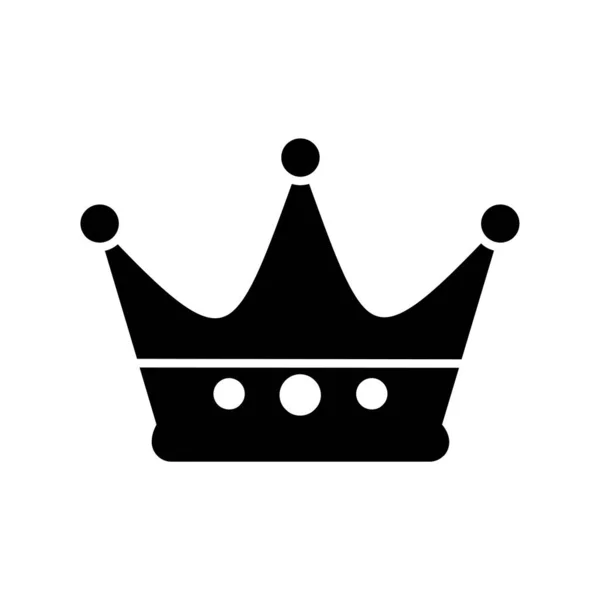 Іконка Корони Векторна Ілюстрація — стоковий вектор