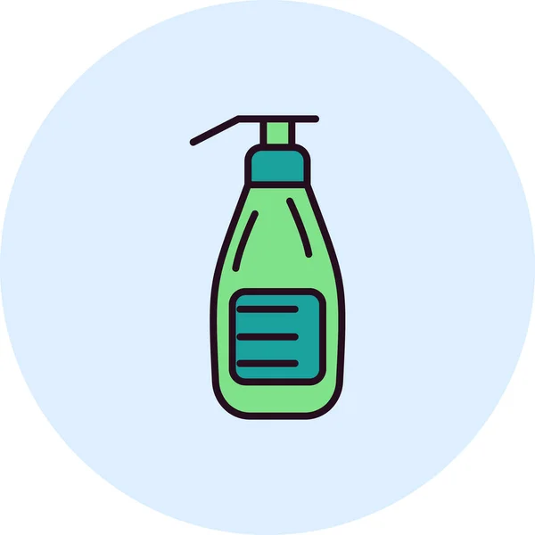 Bottle Shampoo Vector Illustration — Stock Vector