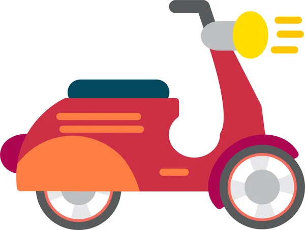 Vector Illustration Scooter Icon — Wektor stockowy