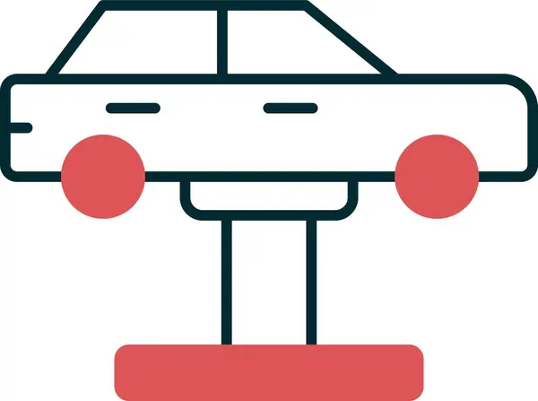 Vector Illustration Car Service Icon — Vettoriale Stock