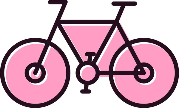 Bicycle Icon Vector Illustration — Stock Vector