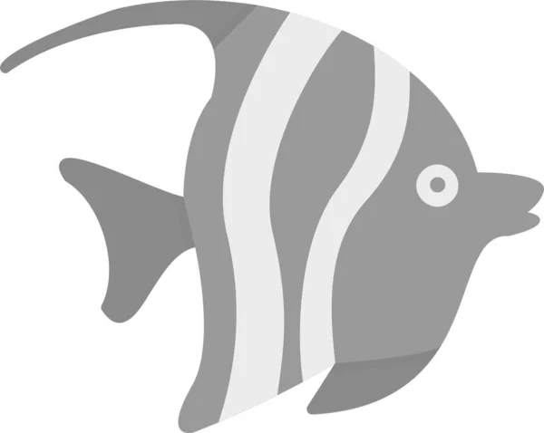 Butterfly Fish Icon Vector Illustration — Vetor de Stock