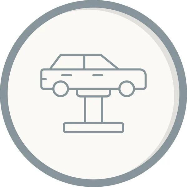 Векторна Ілюстрація Значка Обслуговування Автомобілів — стоковий вектор