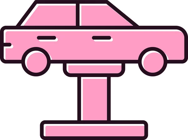 Ilustracja Wektorowa Ikony Serwisu Samochodowego — Wektor stockowy