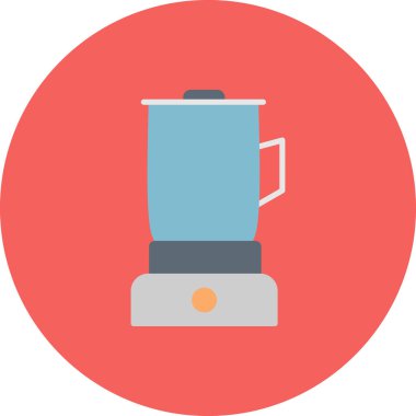 Karıştırıcı simgesi, vektör illüstrasyonu