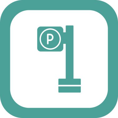 park işareti vektör illüstrasyonuName 