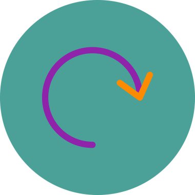 Tekrarın vektör illüstrasyonu 