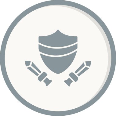 kalkan ağ simgesi basit illüstrasyon