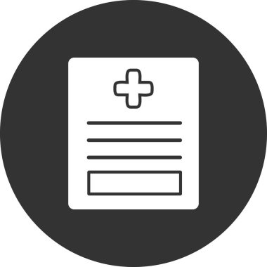 Tarif simgesi vektör illüstrasyonu