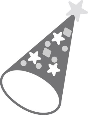 vektör çizim parti şapkası