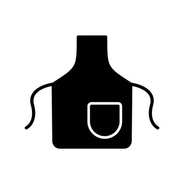 önlük simge vektör çizim