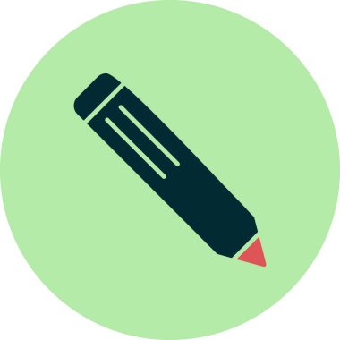 kalem simgesi vektör illüstrasyonu