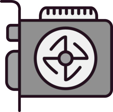 Grafik Kart simgesinin çizimi