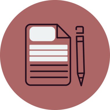 Taslak ağ simgesi basit illüstrasyon