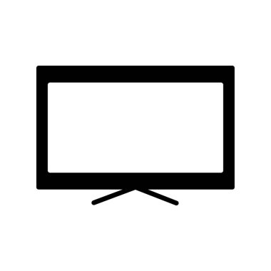 televizyon ikonu. vektör çizim