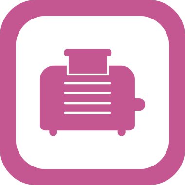 tost makinesi vektör illüstrasyonu