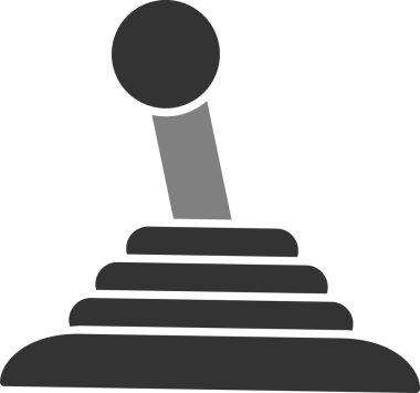 Çubuk arabanın vektör illüstrasyonu