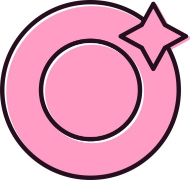 Tabak ağ simgesi basit illüstrasyon