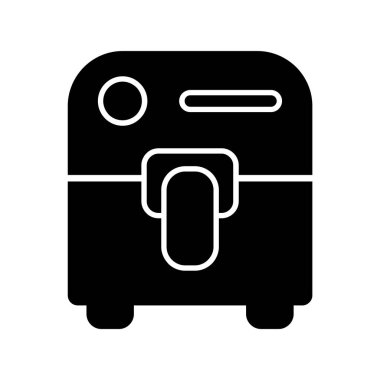 Resim, Air Fryer simge vektörü