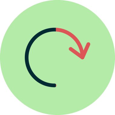 Tekrarın vektör illüstrasyonu 