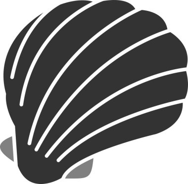 Kabuk simge vektör çizim