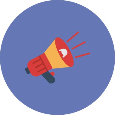 Hoparlörün vektör illüstrasyonu